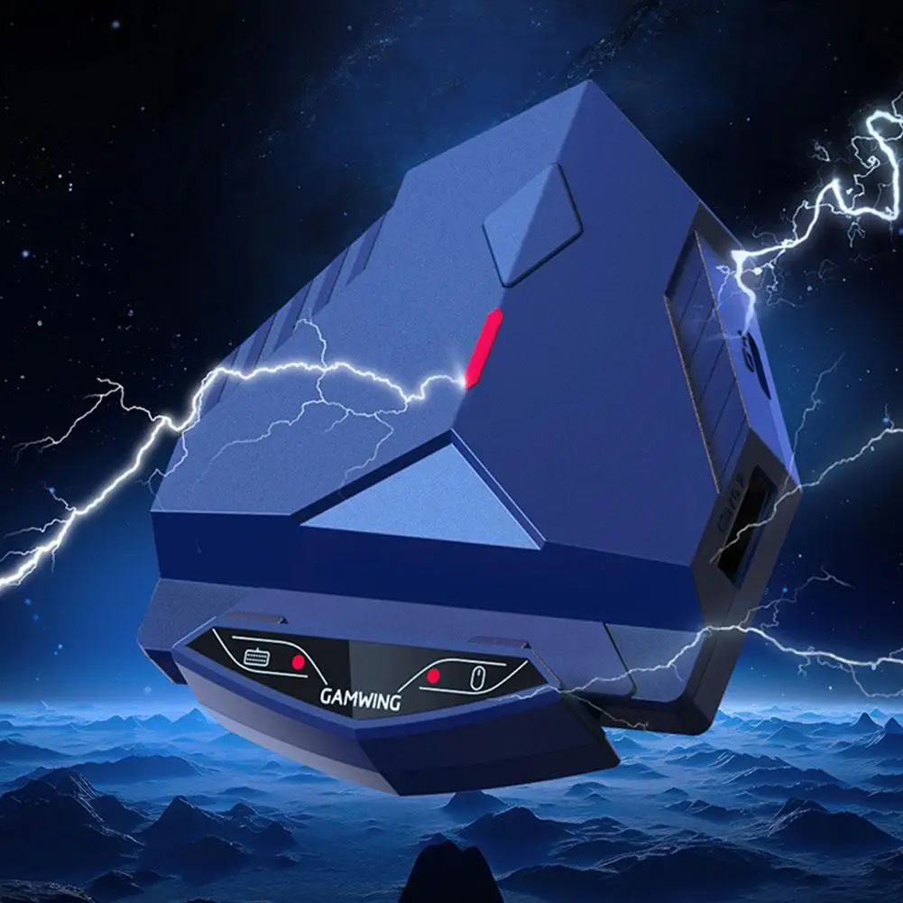 Lingzha 3 Pro USB Gamepad Teclado e Mouse Conversor Forandroid10 + Gamepad Controller Ios13 + Android Rachado