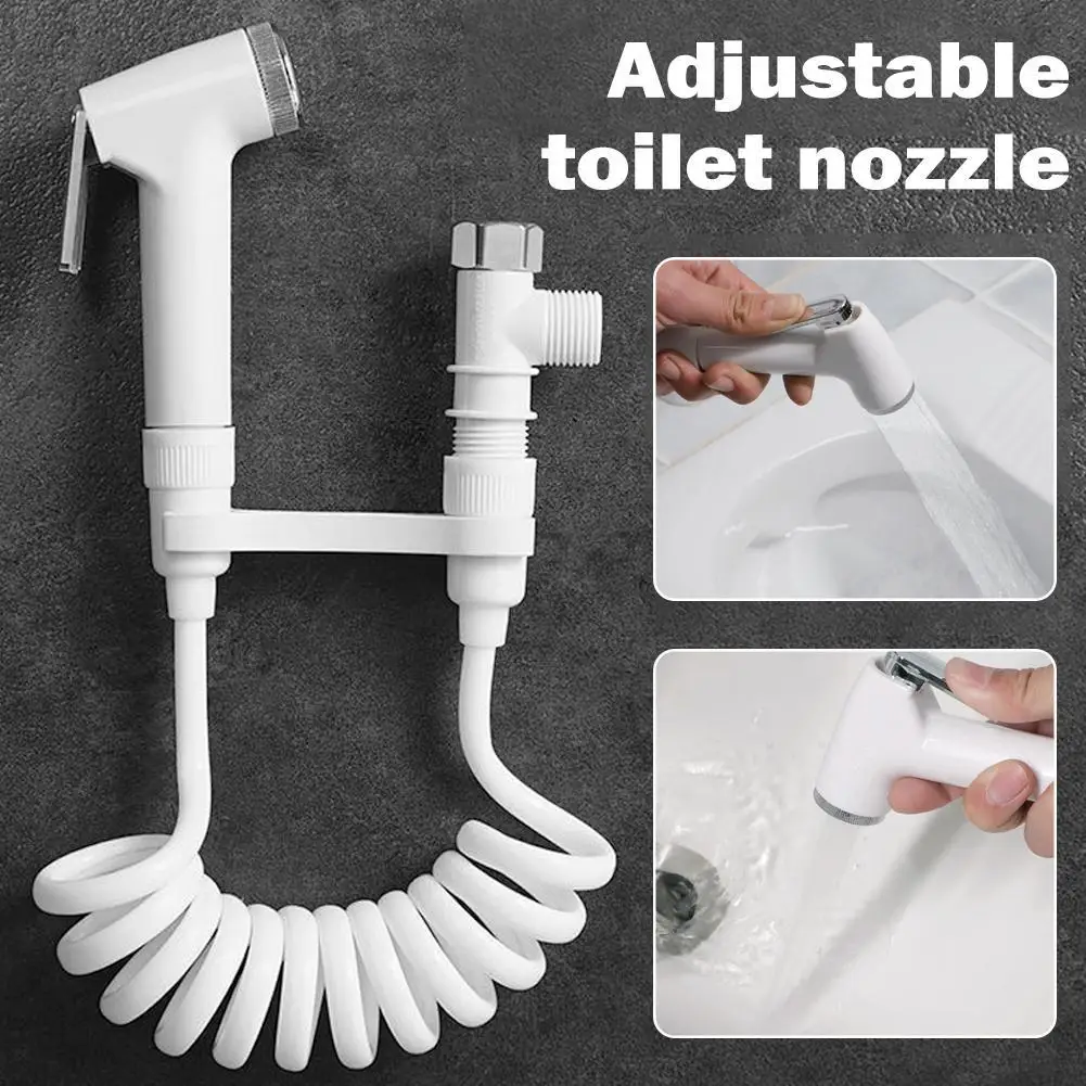 Adjustable Toilet Spray Head Toilet Water Tank  Spray Toilet Flush Spray Cleaner Toilet Companion Head Head Device T1Q8