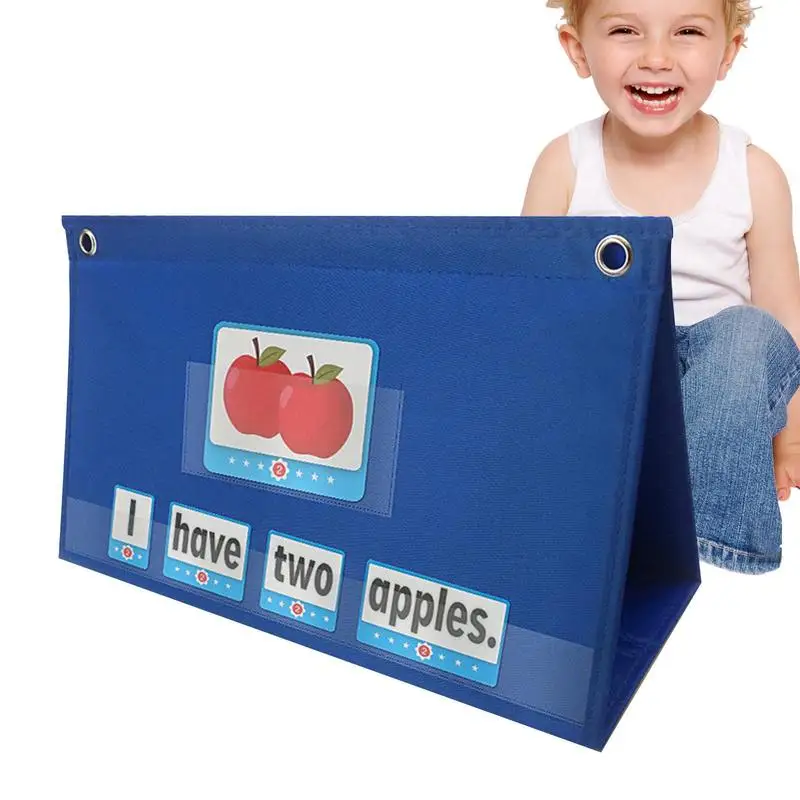 Table Top Pocket Chart Folding Table Top Pocket Charts For Classroom 15x23inch Folding Wall/Table Top Pocket Charts For