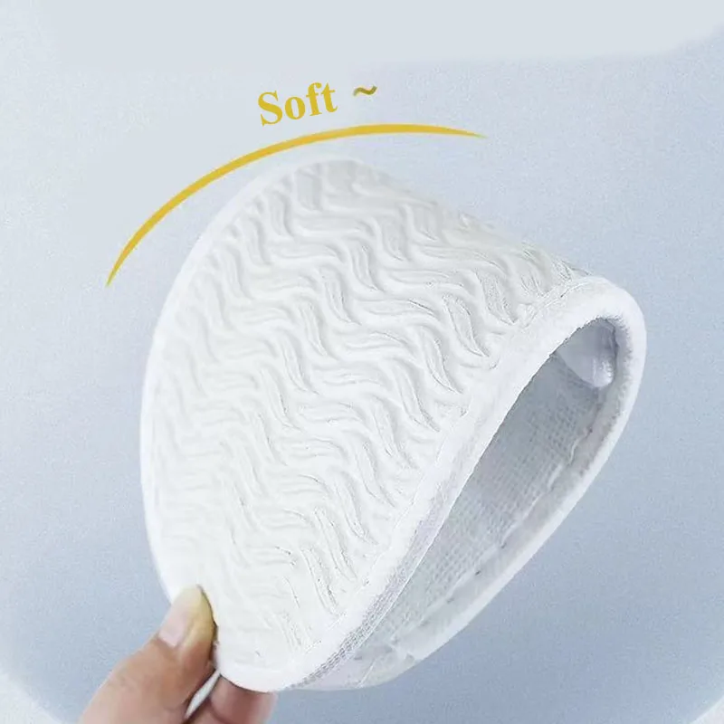 1 قطعة/5 قطعة/10 قطعة/20 قطعة شباشب مريحة للاستعمال مرة واحدة، نعل سميك قابل للتنفس وغير قابل للانزلاق، مقدمة مغلقة، مناسبة للرجال والنساء