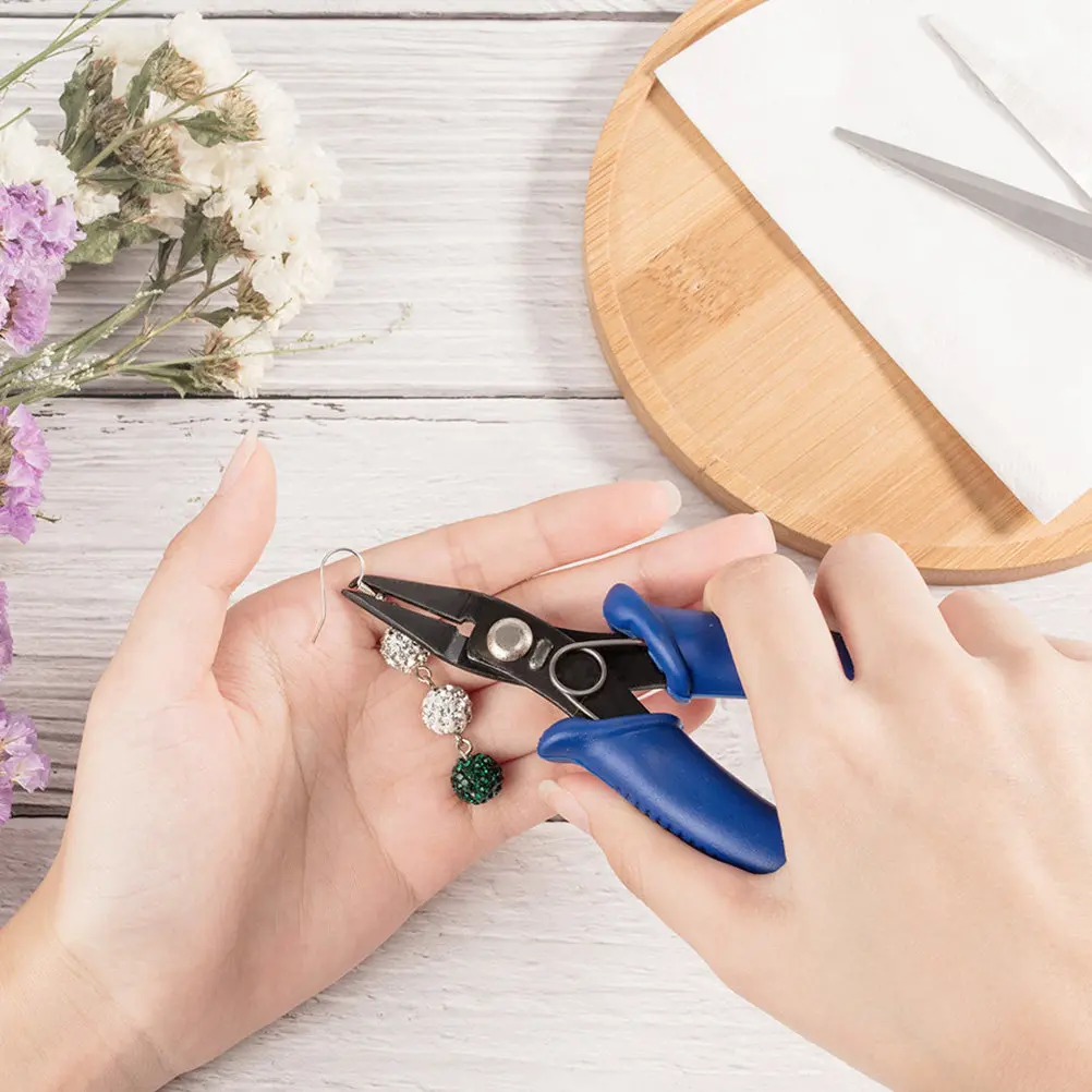 

Набор из 2 мини-плоскогубцев из углеродистой стали для рукоделия, бисероплетения, ремонта мелкой электроники и ювелирных изделий