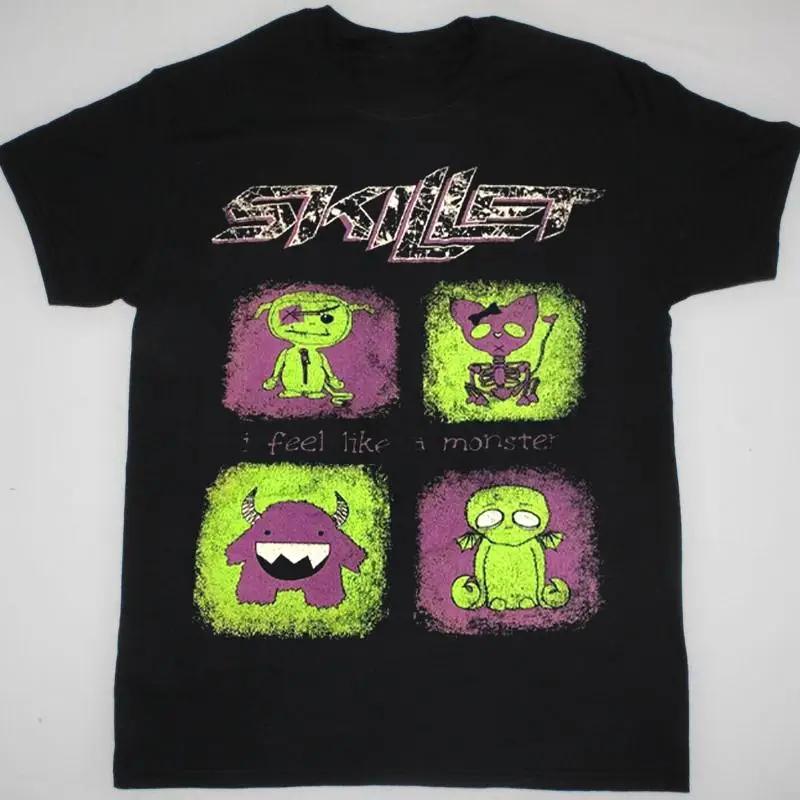 

Skillet I Feel Like A Monster Album Music Black All Size GifT T Shirt