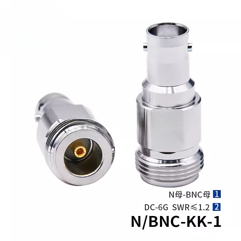 Test Adapter N/BNC-KK-1 N Female To BNC Female/Q9 Low Standing Wave 0-6G