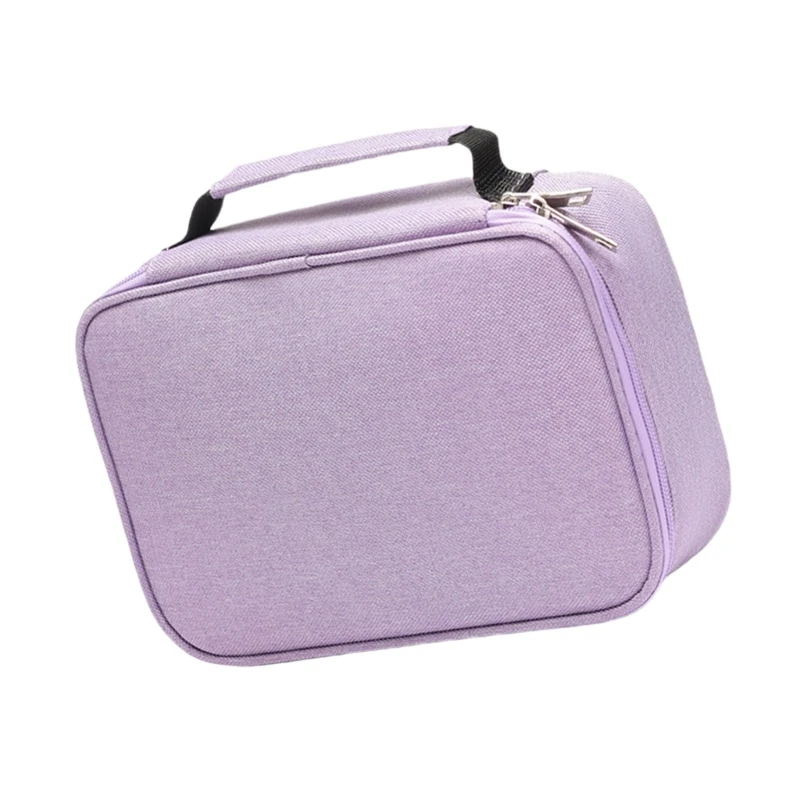 حافظة أقلام ملونة عالية السعة تحتوي على 72 فتحة حافظة أقلام جل ذات سعة كبيرة حقيبة تنظيم القلم للفنانين الطلاب