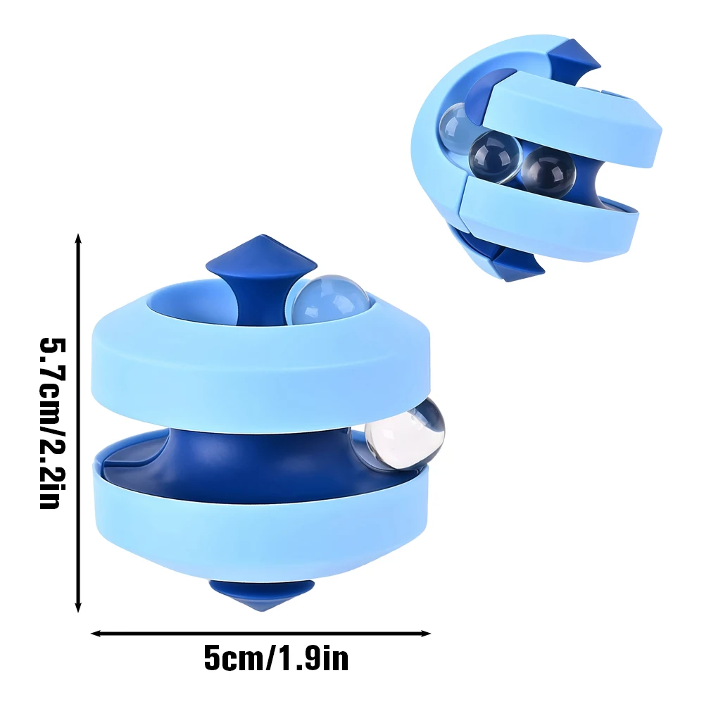 Creative Ball Track Fidget Cube – Decompression Pinball Spinner Toy, Stress Relief Puzzle for Children and Adults