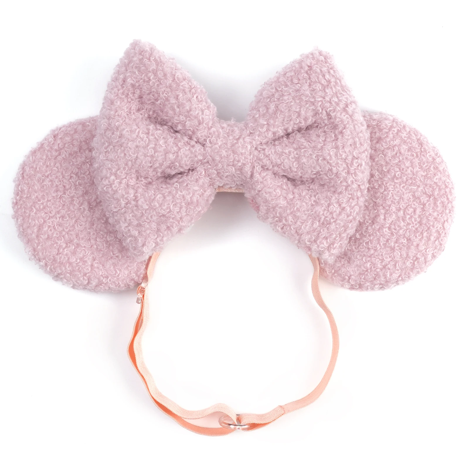 Verstellbares Lamm-Mausohren-Stirnband für Damen, 5" Schleife, Nylon-Haarband für Erwachsene & Kinder, Festival-Cosplay, DIY-Haaraccessoires – Detail 10