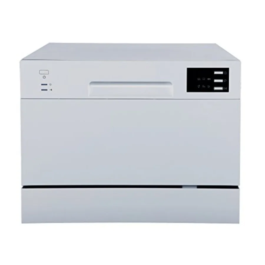 Energy Star certified countertop dishwasher with delay start function and LED display ideal for small kitchens compact spaces a