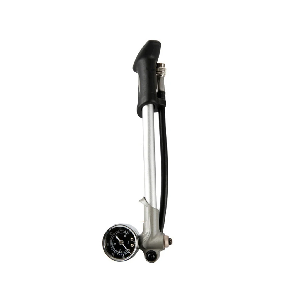 

Bicycle Bike Pump Mini Inflation Air Supply Portable Handheld High Pressure Die Cast Gauge Base Soft Handle