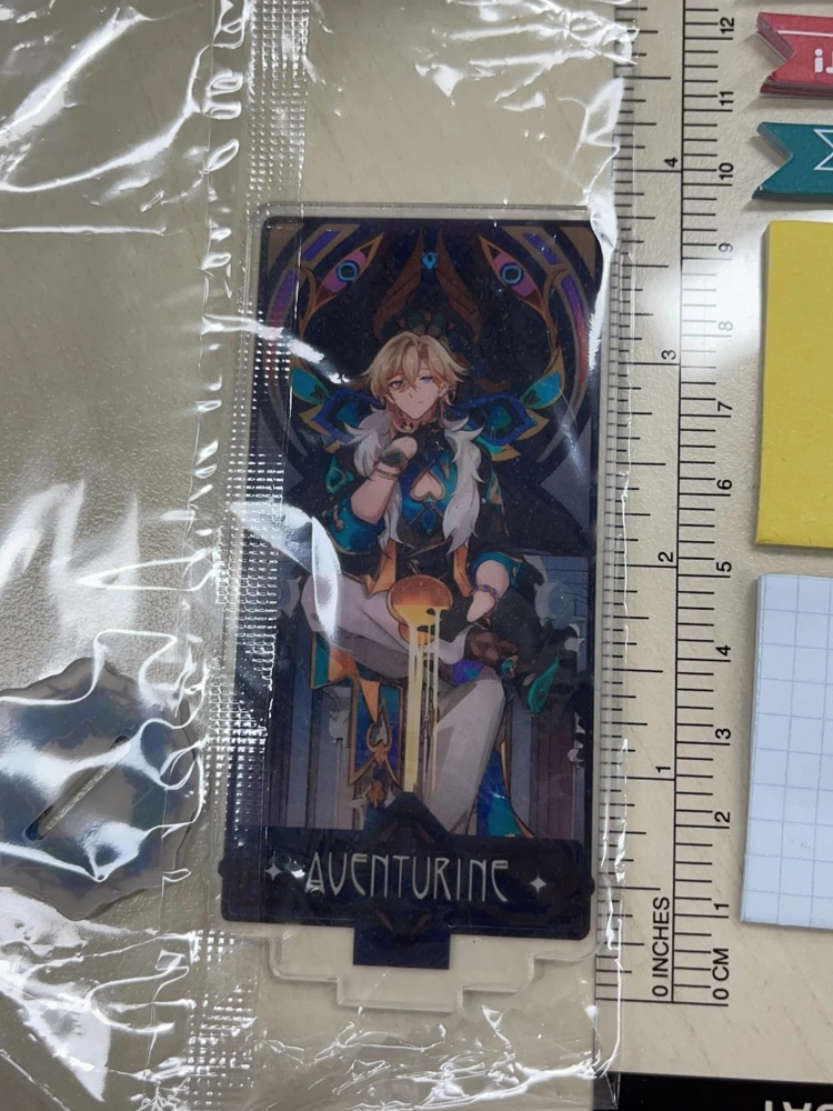 هونكاي: ستار السكك الحديدية الأحد افينتورين ريكوييم الاكريليك الشكل حامل نموذج لوحة لتقوم بها بنفسك زخارف مكتب الدائمة علامة الحلي لمحبي هدية #5