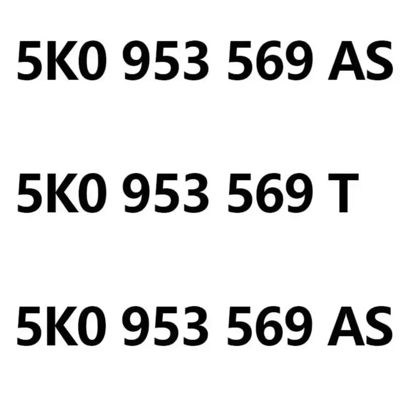

For 5k0953569as Suitable V-w CC Passat CC XL1 Control Unit 5K0953569AS 5K0953569T 5K0953569AT 5K0953569R cc