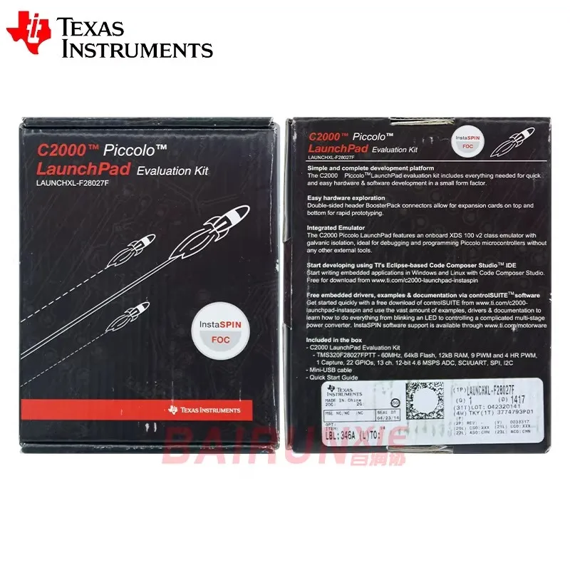 

В наличии: отладочная плата LAUNCHXL-F28027F C2000 LaunchPad, оригинальный подлинный продукт