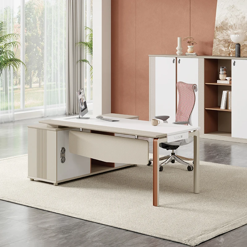 Modern Luxury Wooden Executive Manager Office Desk Office Table Office Commercial Furniture  Desk