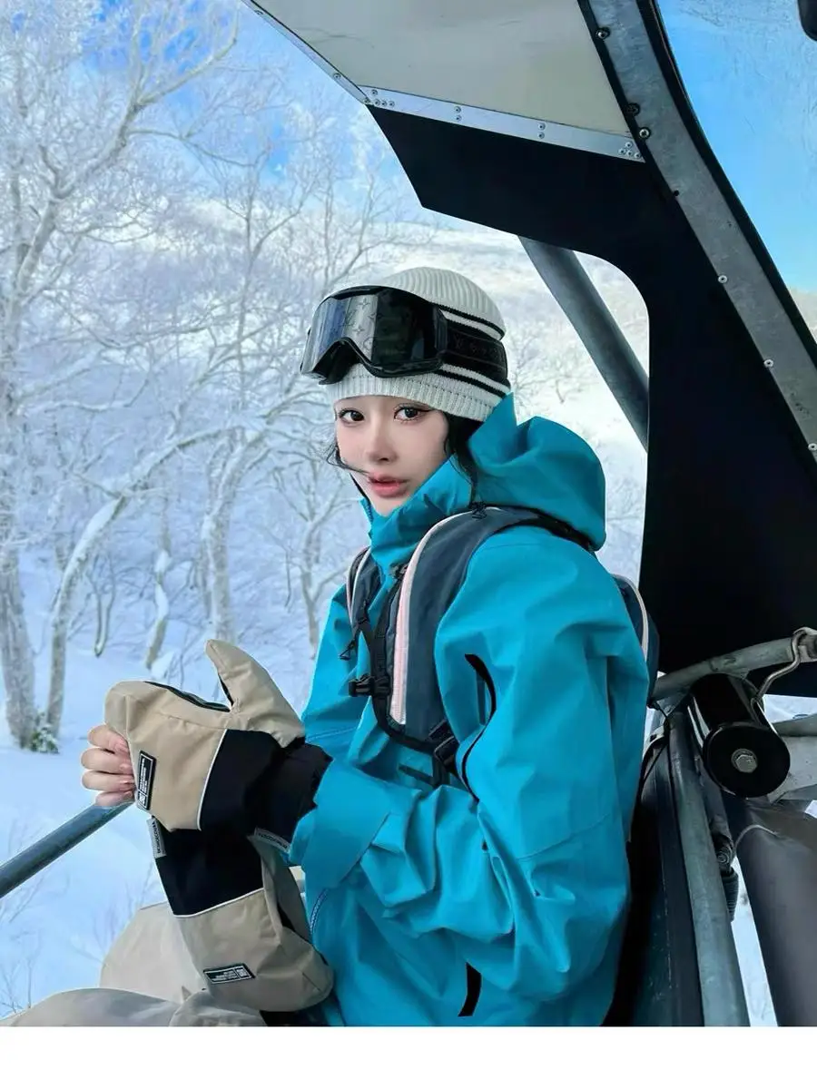 

Outdoor Tee-in-One Detachable Men's And Women's Blue Fce Windproof Waterproof Workwear Function Windbreaker Mountain Suit