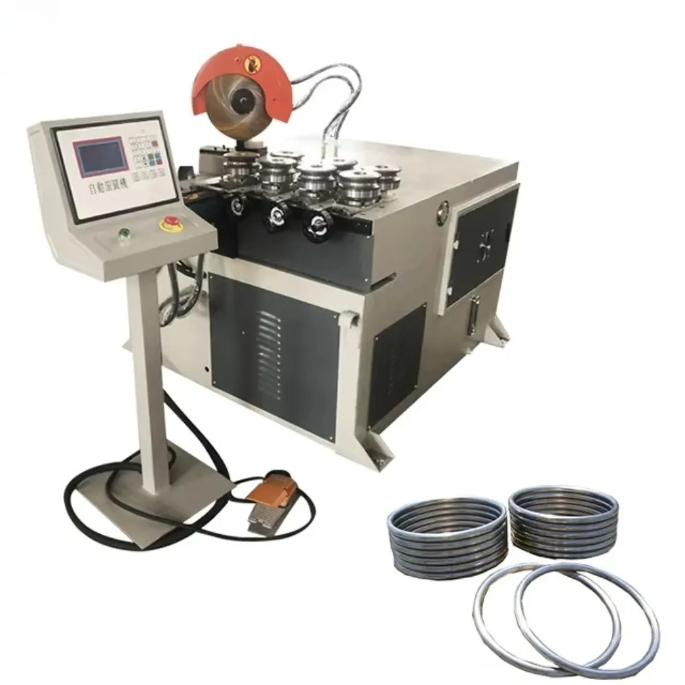 DW-40NC Hydraulic Profile Bending Machine | Steel & Aluminum Pipe Rolling and Rounding Machine