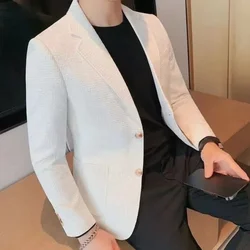 Male Coats Spring Autumn Casual Original Brands Clothing Fashion 2025 Men's Blazers Jackets Cheap Clothes Offer High Quality Y2k