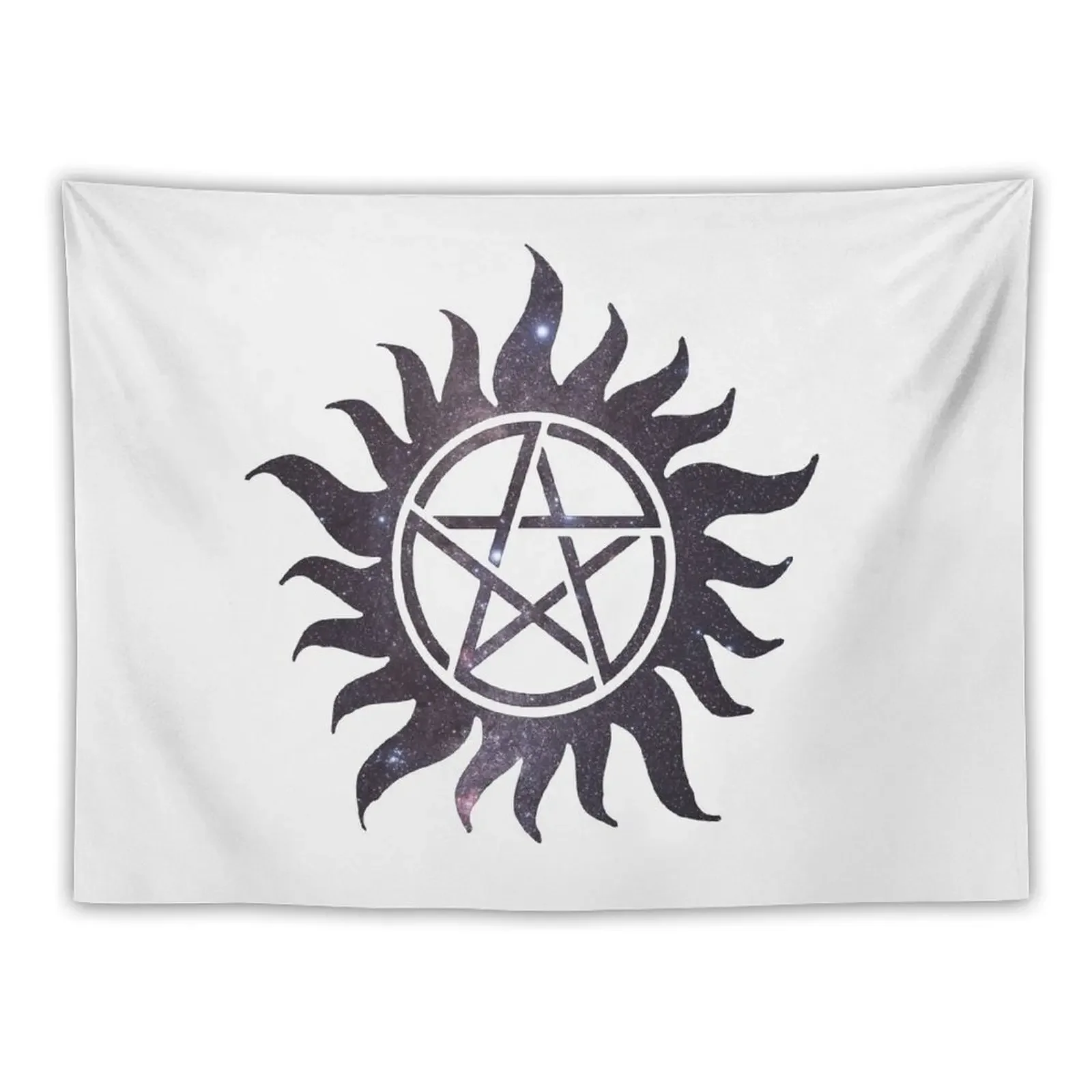 

Supernatual Galaxy Anti-Possession Symbol Tapestry Tapete For The Wall Bedrooms Decor Wall Decoration Items Tapestry