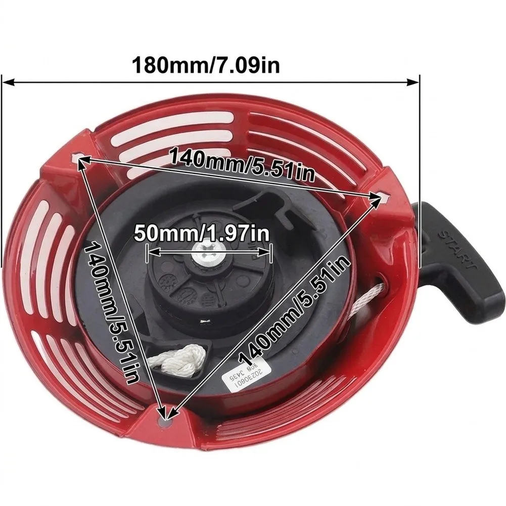 Pull Kit for Honda GXV160 GXV140 HR216 Lawn Mowers Featuring Heavy-Duty Metal Housing and Smooth Engagement Mechanism