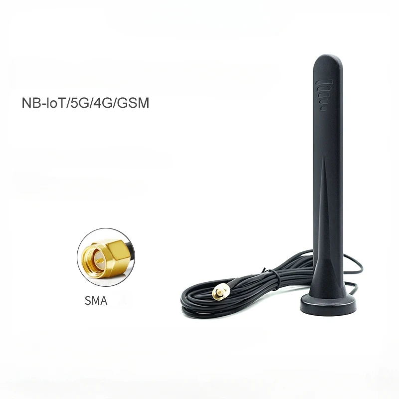 GSM 3G 4G 5G NB-ioT Magnetic Base Antenna 600-6000MHz External 5g Enhanced Wifi Signal Internet Pickup 4g 5g Antenna