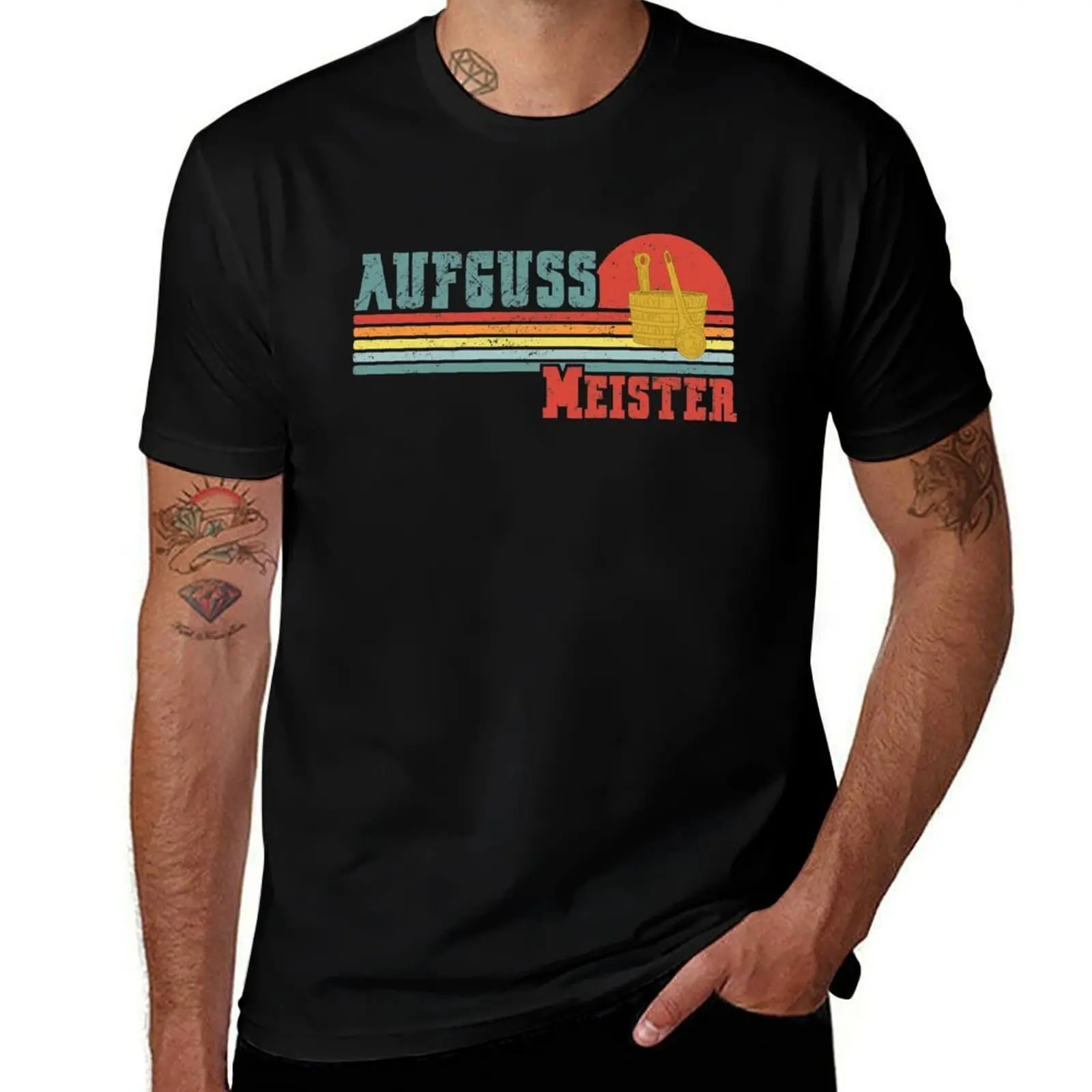 

Sauna Infusion Master Sauna Master T-Shirt t shirt men 100% cotton luxury brand t shirt custom print T-Shirt