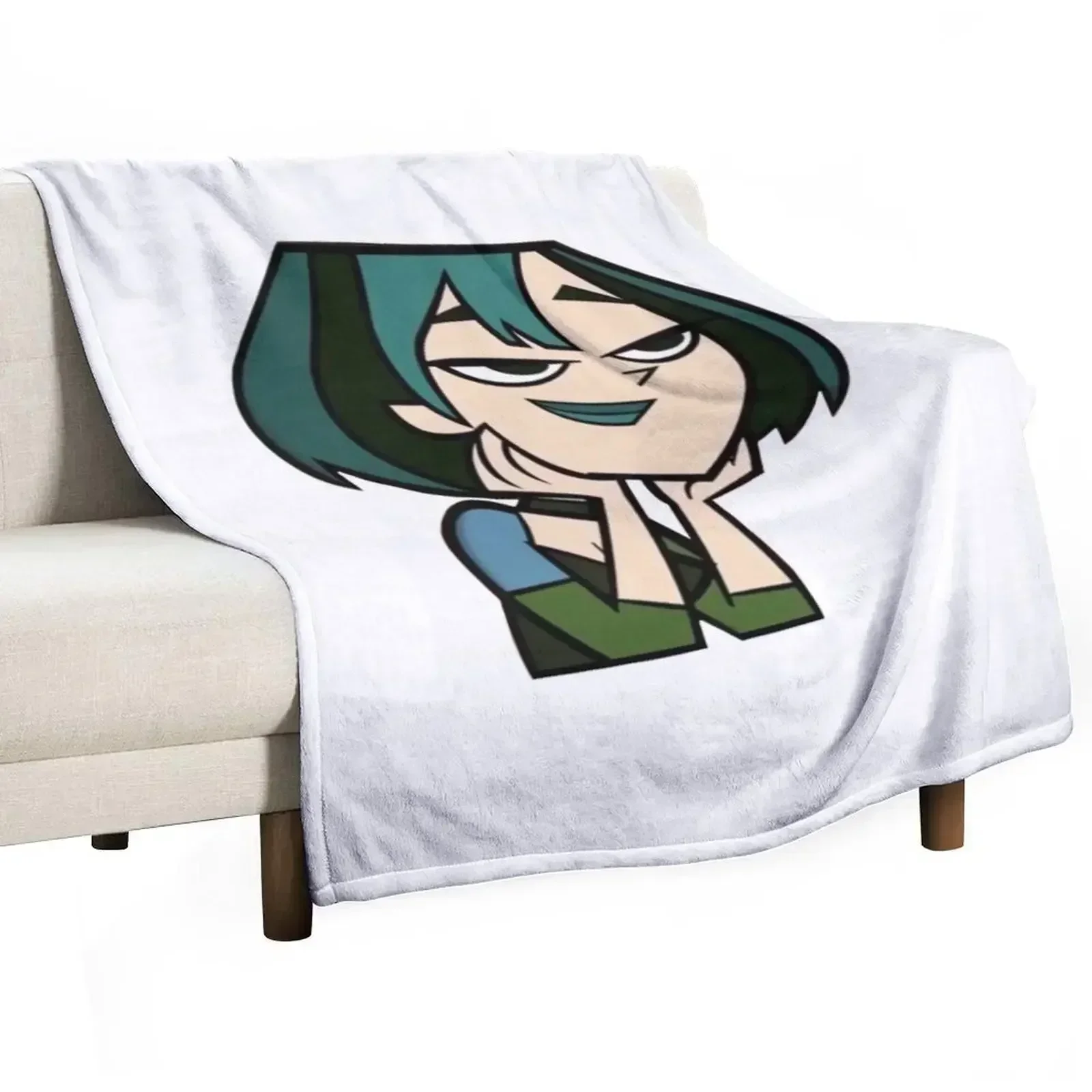 

Gwen - Total Drama Throw Blanket Camping Cute Plaid Soft Blankets For Sofas Blankets