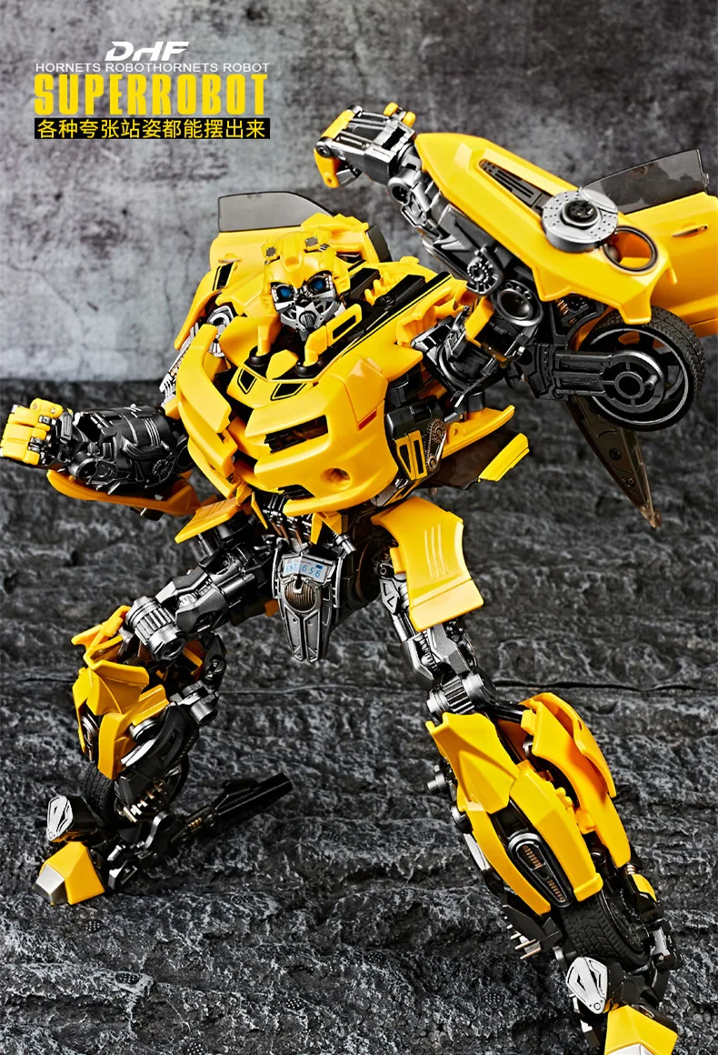 Transformation YOUHU 888D Bumblebe KO MPM03 MPM-03 Movie Oversize 28CM Alloy Anime Action Figure Collection Robot Kids Toys