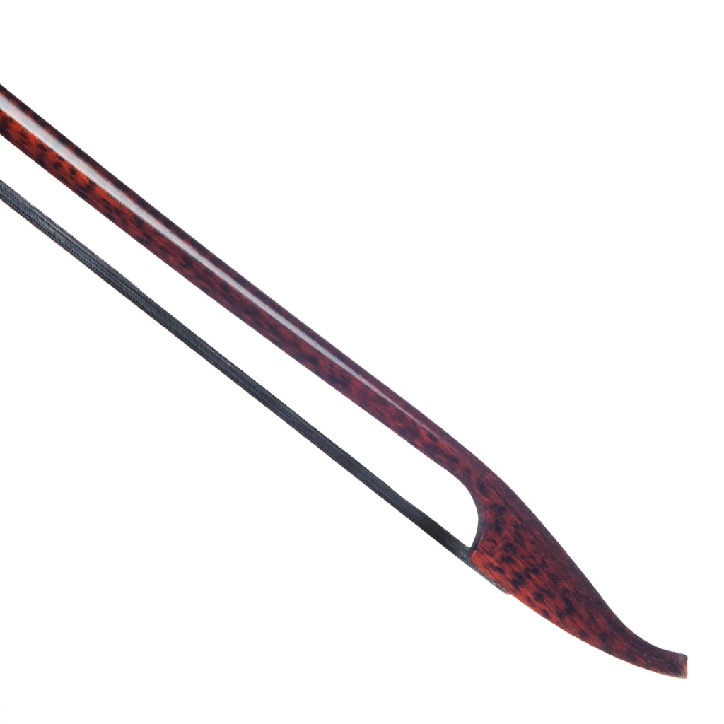 Imagem -04 - Naomi Profissional 16 Size Size Tamanho Viola Arco Barroco Estilo Snakewood Crina Preta Artesanal Viola Arco Forte e Poderosa Resiliência