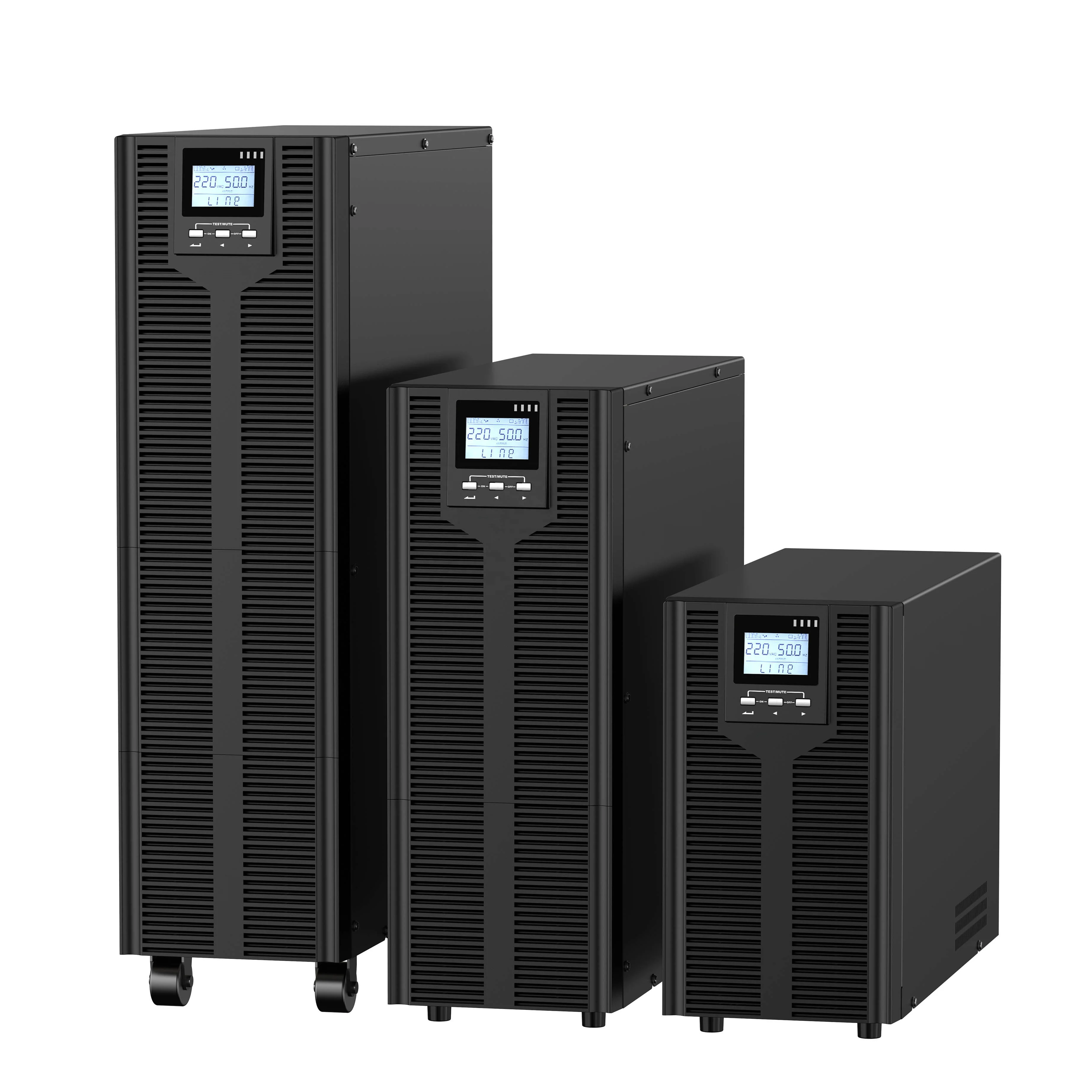 Batería de onda sinusoidal pura Ups, fuente de alimentación ininterrumpida de respaldo, 12v, 220v, 110v, 230v, inversor 3kva, 1000w, 650va, 6kva, 1500va