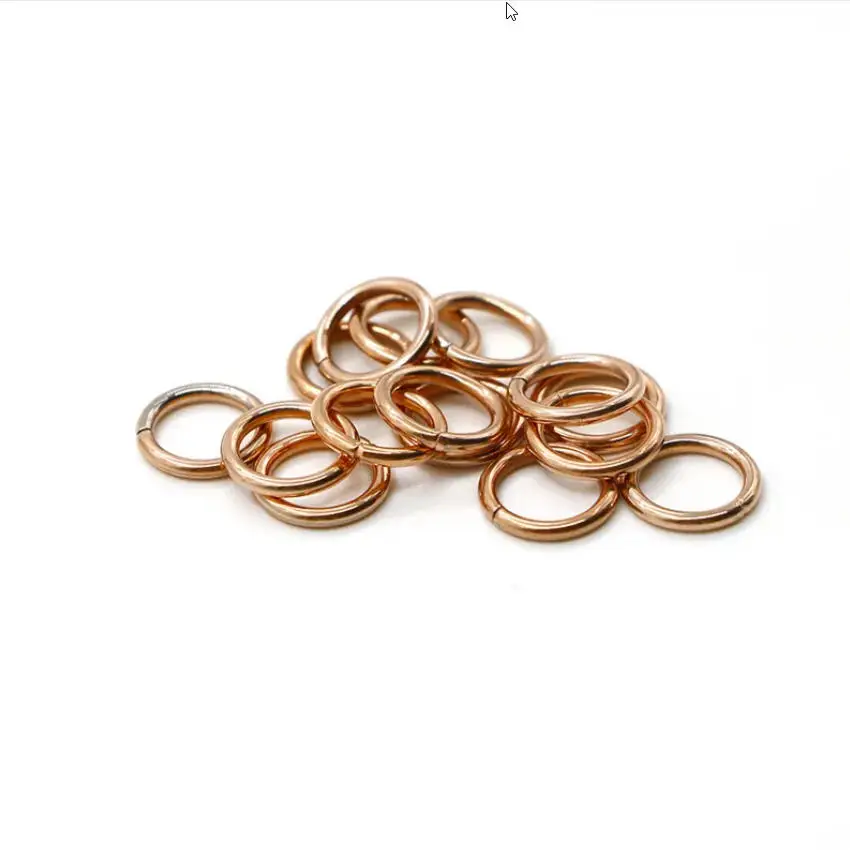 Induction Heating Machine Parts Welding Brazing Ring Silver Ring Copper Solder Ring for Copper Welding Fitting