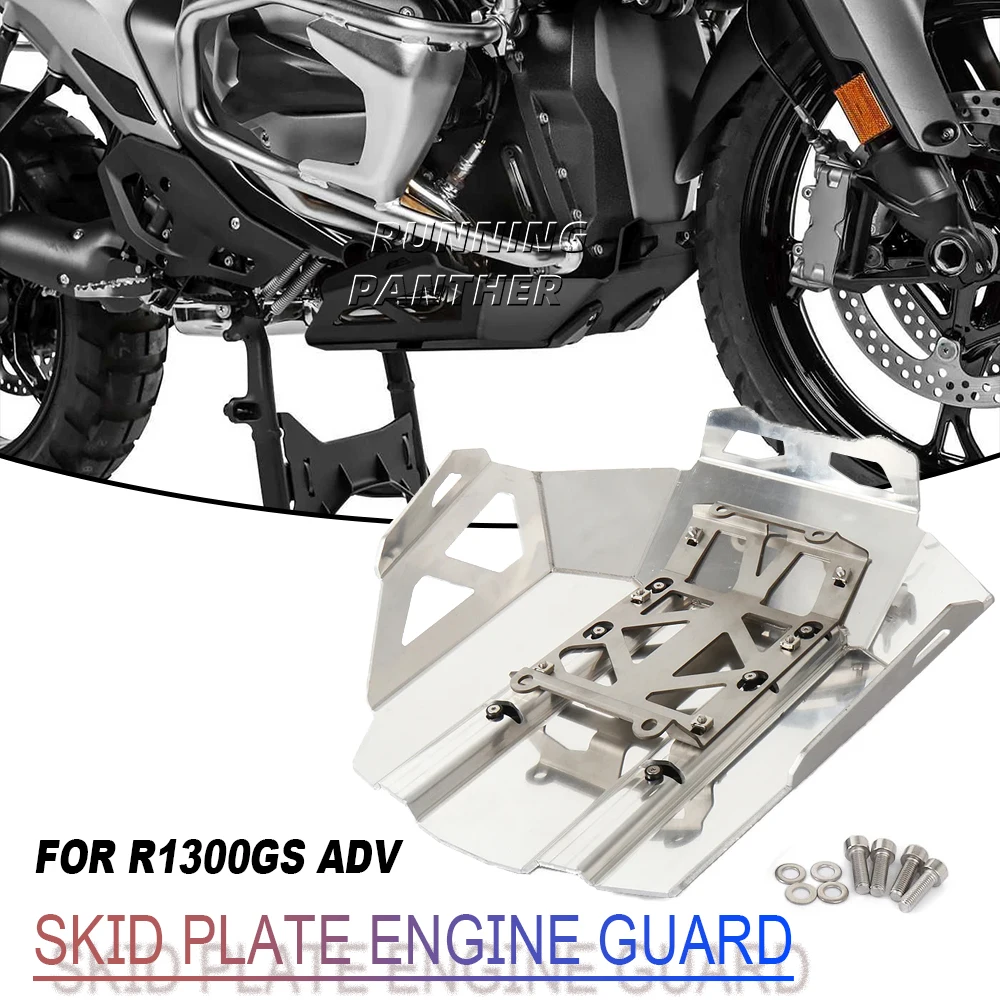 

Motorcycle Under Engine Protection For BMW R1300GS ADV R1300 gs R 1300 GS Accessories Skid Plate Engine Guard Chassis Cover