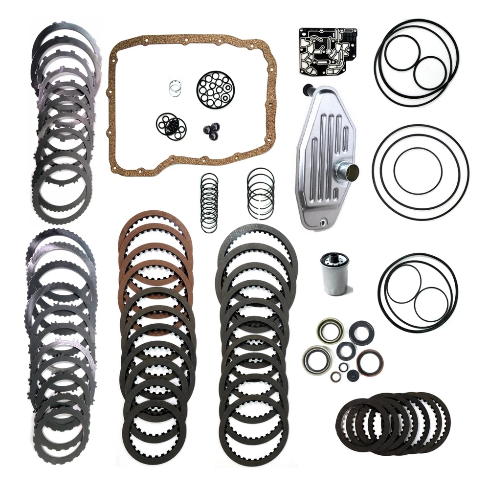 

Master Rebuild Overhaul Kit With 4wd Filter Friction Steel For 45RFE 545RFE 65RFE 99-Up Transmission Engine Rebuilding Kits