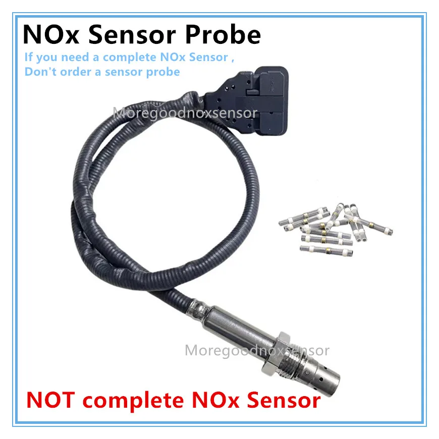 8 Cables NOx Sensor Probe For Cummins Volvo UNINOX SNS 24V Truck NO# 5WK96614J 5WK9 6614J 5WK96614G 5WK96614H 5WK96614I