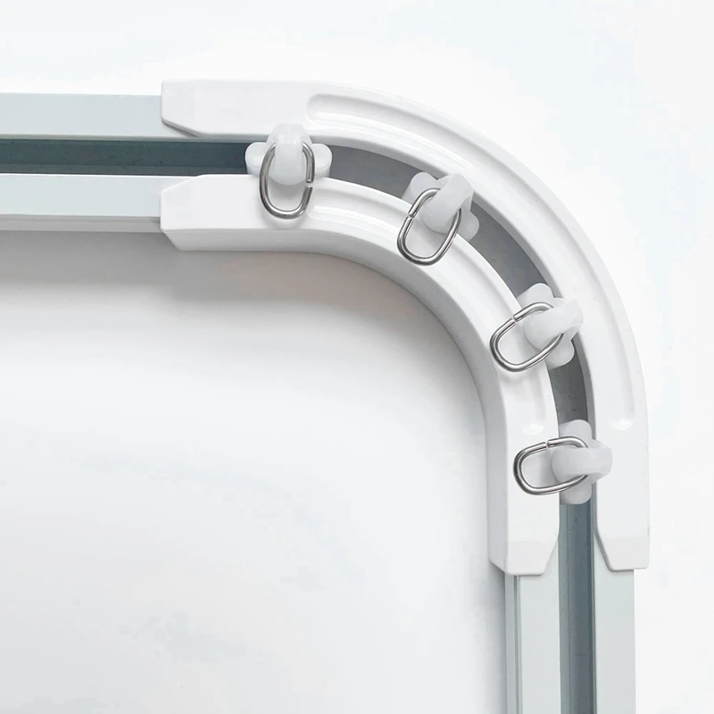 90° Curved Connector, Can Be Flexibly Bent Ceiling Mounted Curtain Track, Suitable For Ceiling Curtain Track