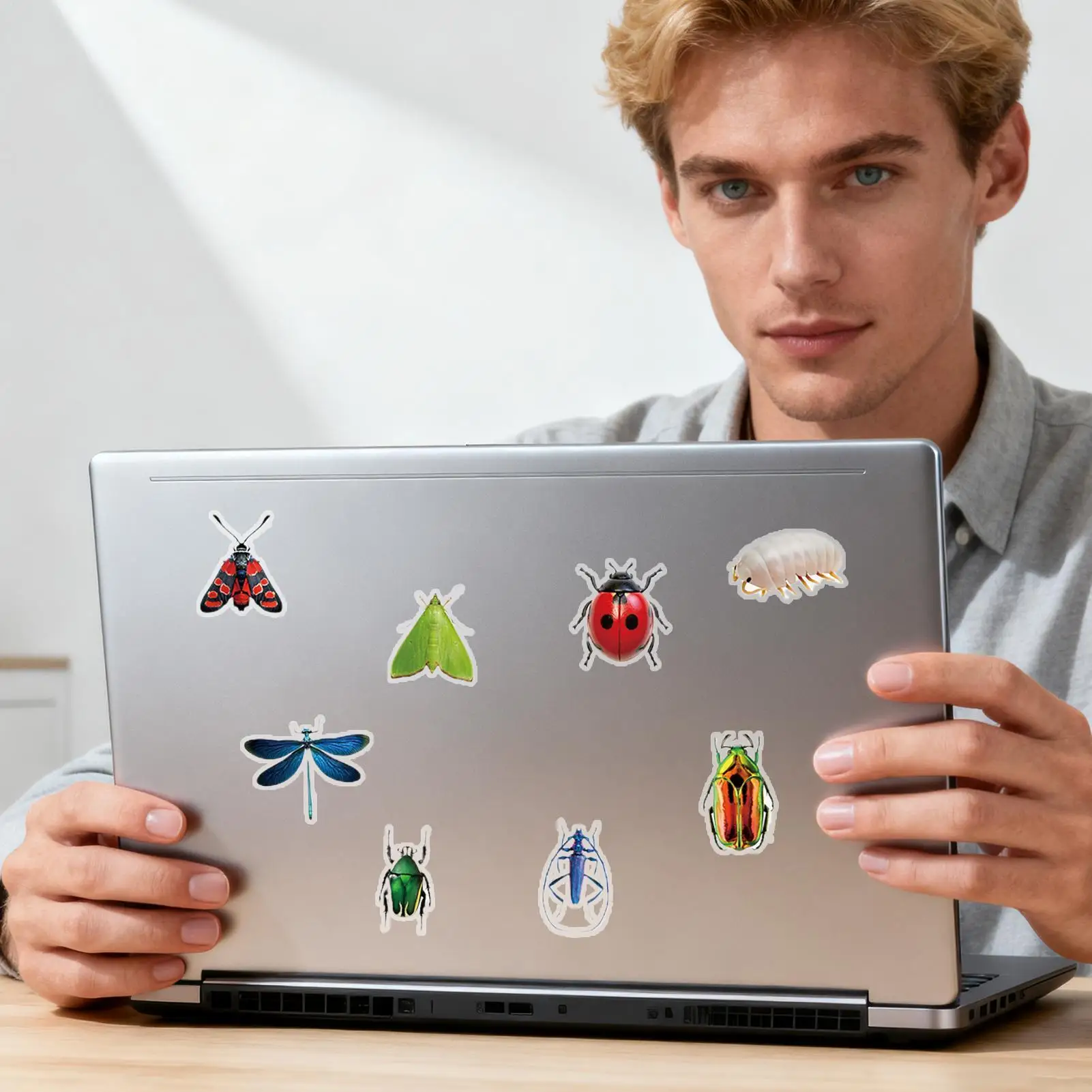 Animal Stickers Mini Lightweight Cartoon Themes Lightweight Craft Supplies For Water Cups Laptops Guitars Suitcases Luggage