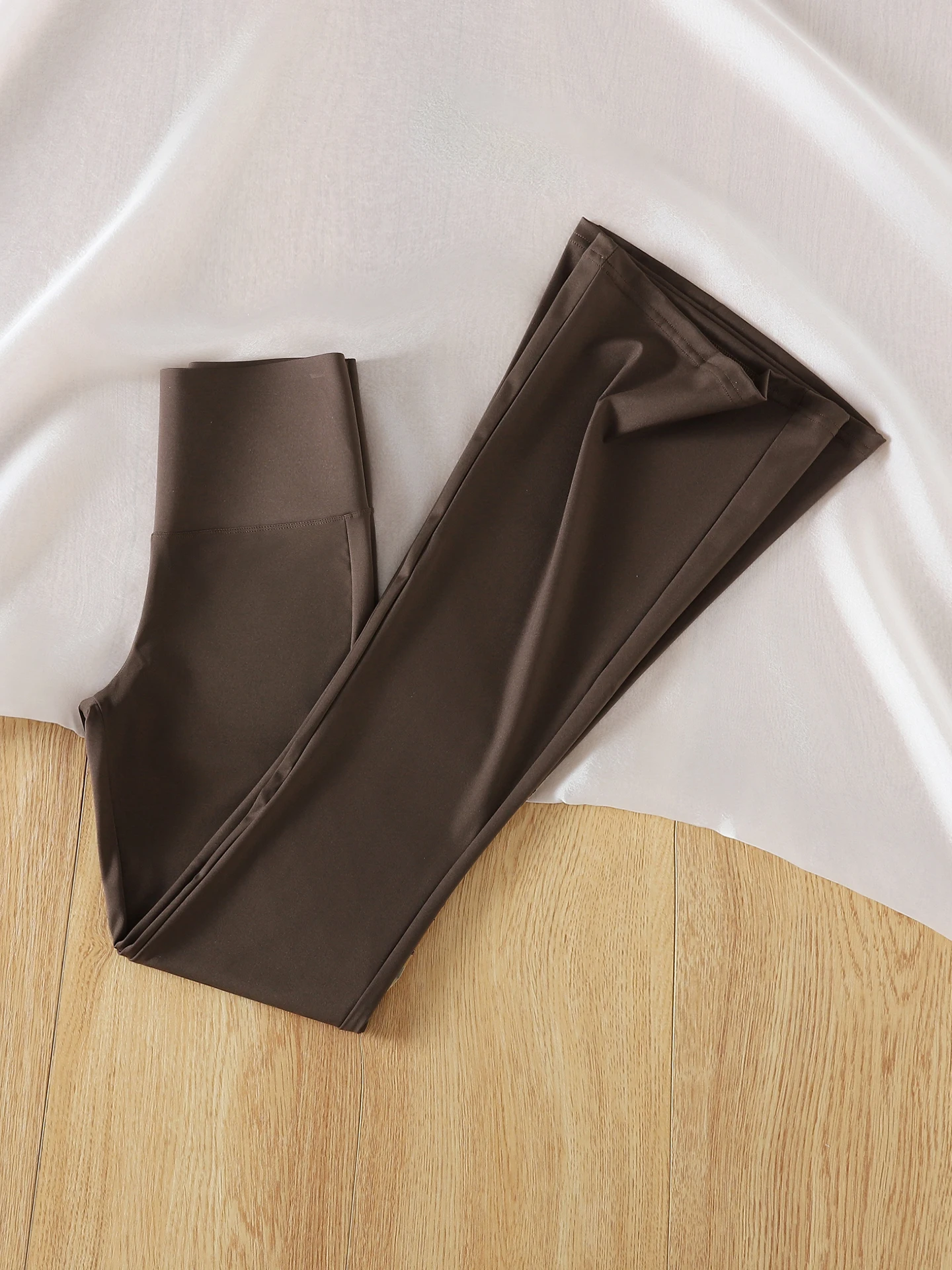 High Waist arkskin Yoga Pants Women's Slimming Leggings Bell Bot Casual Long Pants Nylon Spandex Blend Butt Lifting