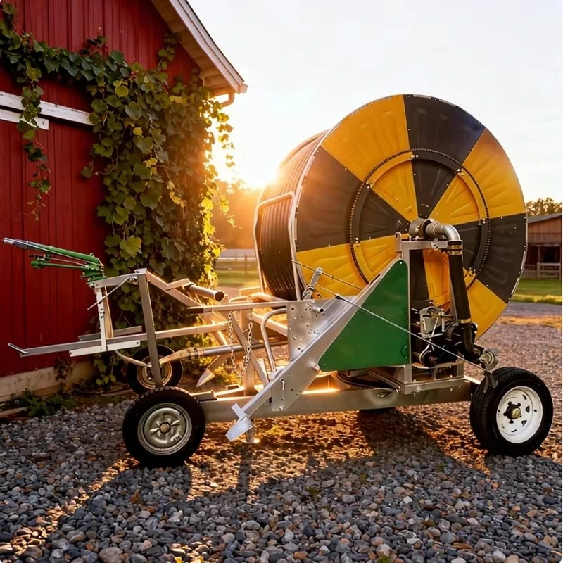 High Efficiency Rain Gun Sprinkler Irrigation System Hose Reel for Agriculture Farm Watering System Hot Selling