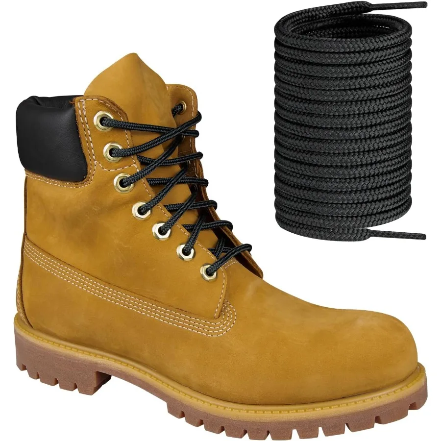 Botas Cordones de zapatos para trabajo de Timberland Senderismo Caza Reemplazo redondo