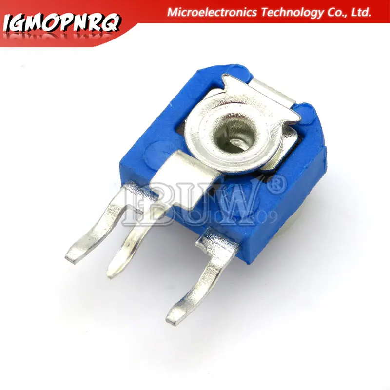 20PCS RM063 Trimmer Potentiometer Adjustable Resistor 500R 1K 5K 10K 20K 50K 100K 200K 500K 1M RM-063 Variable Resistors
