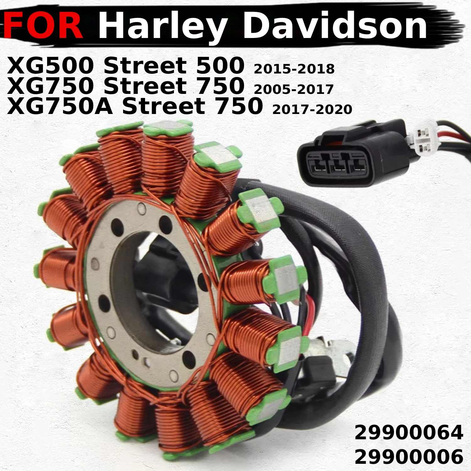 

Magneto Engine Stator Generator Coil Ignition Stator Coil For Harley-Davidson XG750 Street 750 XG500 Street 500 XG750A 29900006