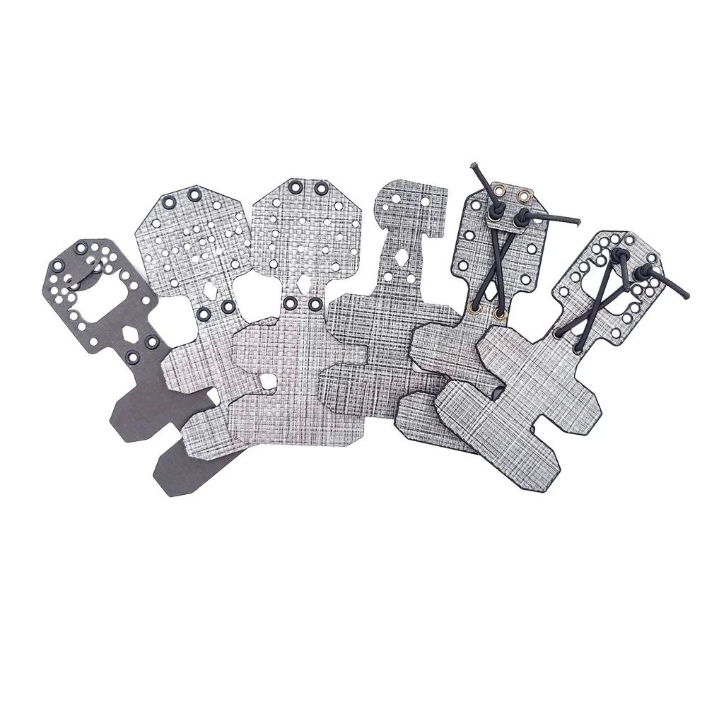 

AXL Style Tactical Vest Universal PTT Fixed Extension Board V60/U94 MOLLE Mounting Plate Imported Tegris
