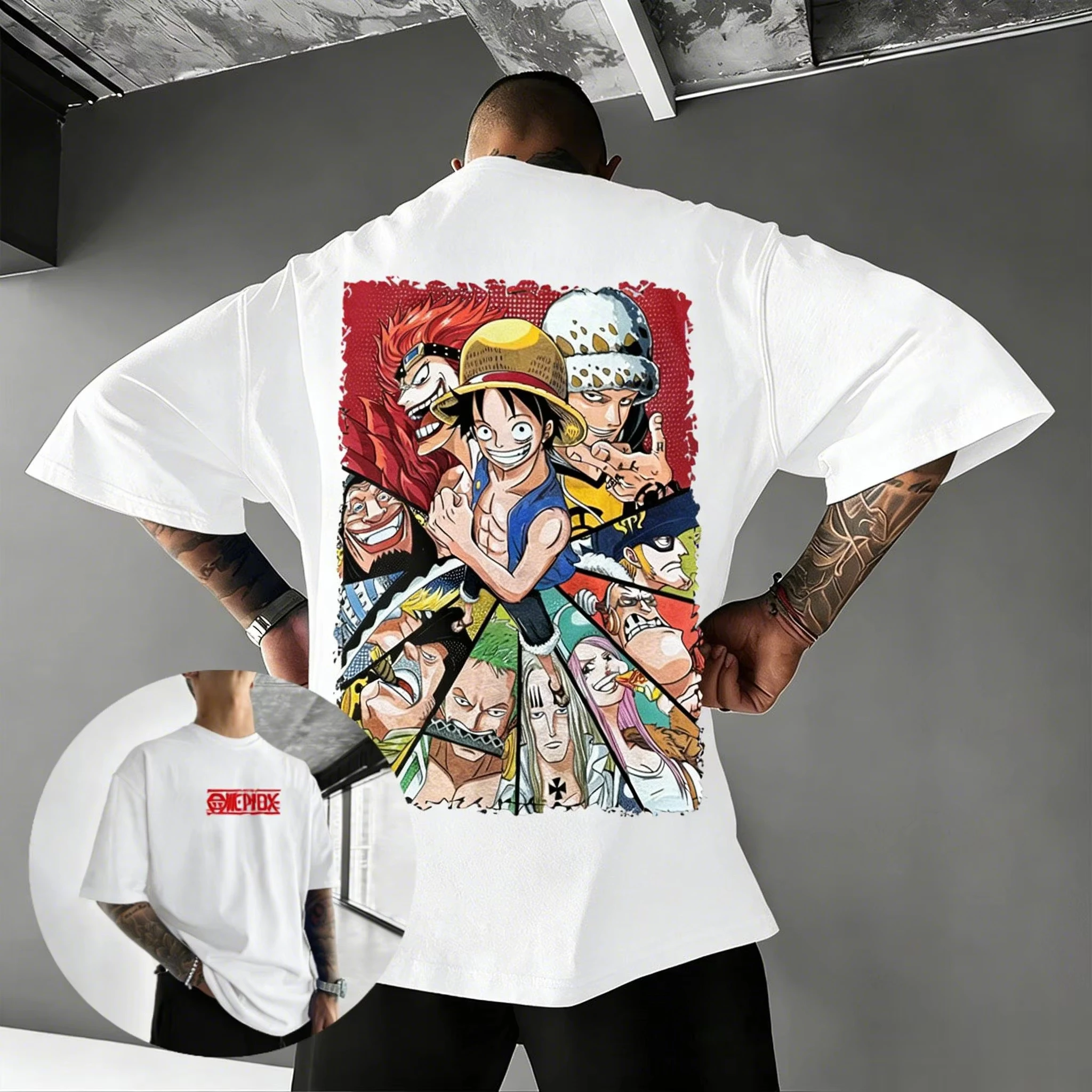 One Piece Luffy Cartoon Anime Graphic T-Shirt Men Women 2026 Summer Cotton Kawaii Cosplay Y2K Casual Streetwear Short Sleeve Top