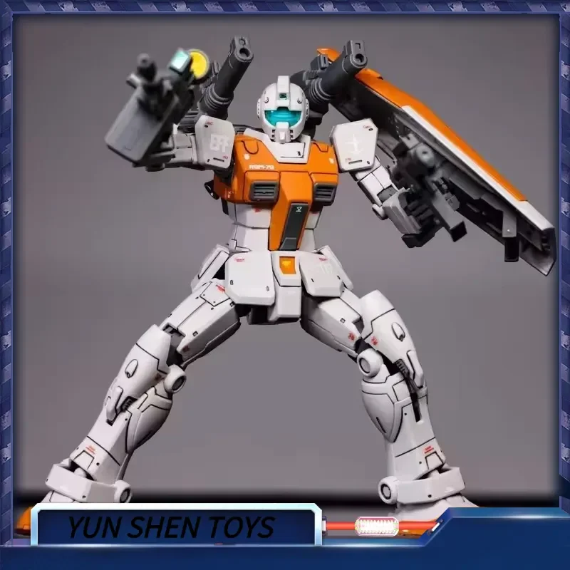 2025 Gk Gaoke Hg 1/144 Rgm-79 Gm المغربي المزدوج مدفع Ver الجبهة نوع أطقم منمذجة الجمعية عمل أرقام روبوت البلاستيك لعبة مجسمة #1