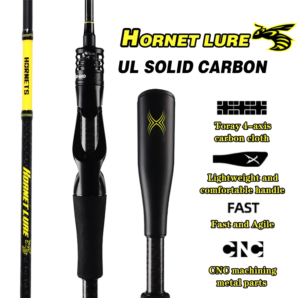 1.68m 5.5ft 1.8m carbon irregular shape handle UL fast solid tip trout fishing rod lure wt 1.5-10g soft super light lure rod