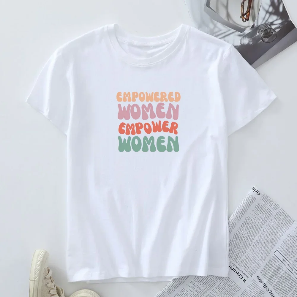 Women's T-shirt, 100% Cotton Female Tops, Summer Woman Tees, Women Short Sleeve T Shirts, Oversized Tshirt Clothing