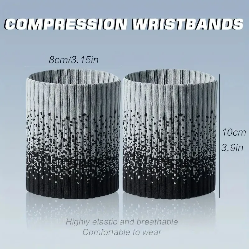 Sports Wrist Guard Sweat-absorbing and Breathable Badminton Fitness Ice-feeling Wrist Guard Pressurized Anti-sprain Wrist Guard