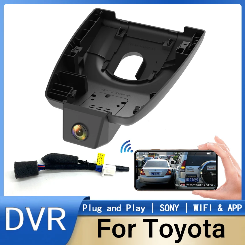 Dash Cam for Toyota Sienna (XL40) 2025 2024 2023 2022 2021,4K Front and Rear Wireless for Car, Car Camera Recorder for Sienna