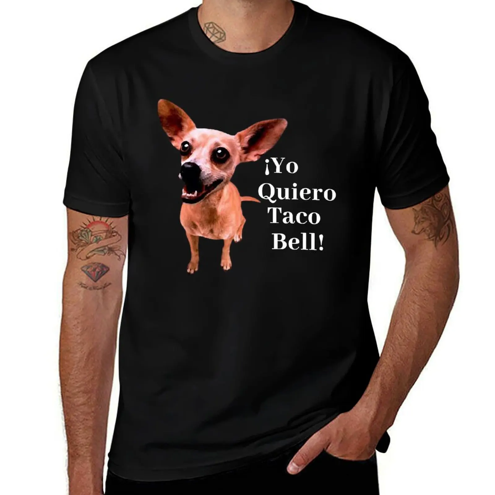 Quiero Taco Bell T-Shirt plain vintage clothes blue lock graphic shirts sweat shirts, men