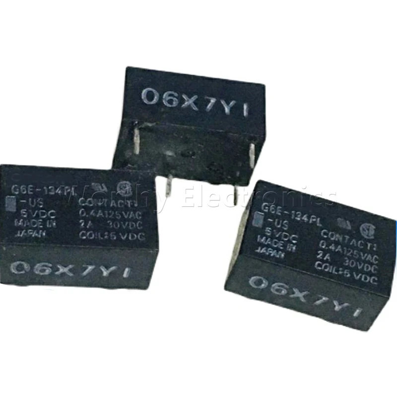 

Free Shipping 10pcs/lot G6E-134PL-US-5V Relay 5V Brand New Original