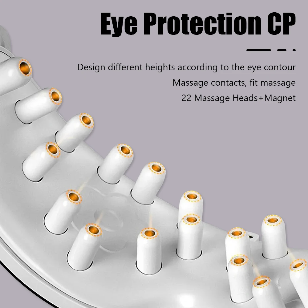 Electric Eye Massager Magnetic Therapy Vibration Improve Blood Circulation Instrument Dark Circles Acupuncture Eyes Health Care