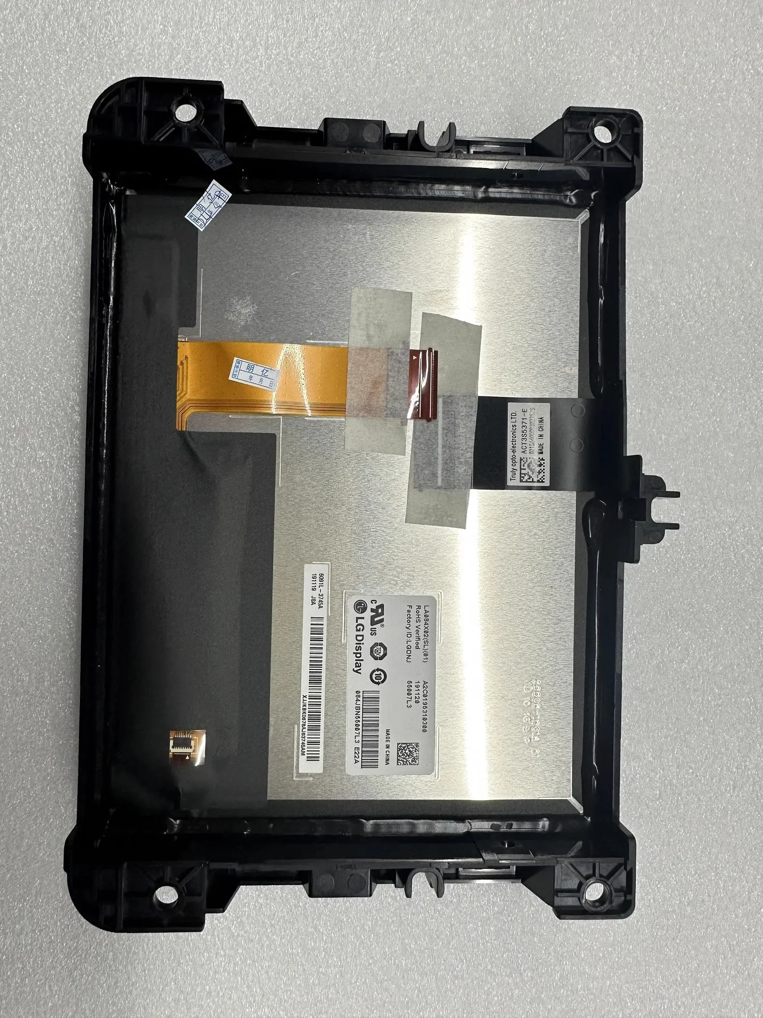

Прожектор LAJ084T001A LA084X02SL01 LA084X01SL018,4-дюймовый дисплей с рамкой, автомобильный навигационный ЖК-экран с сенсорным экраном