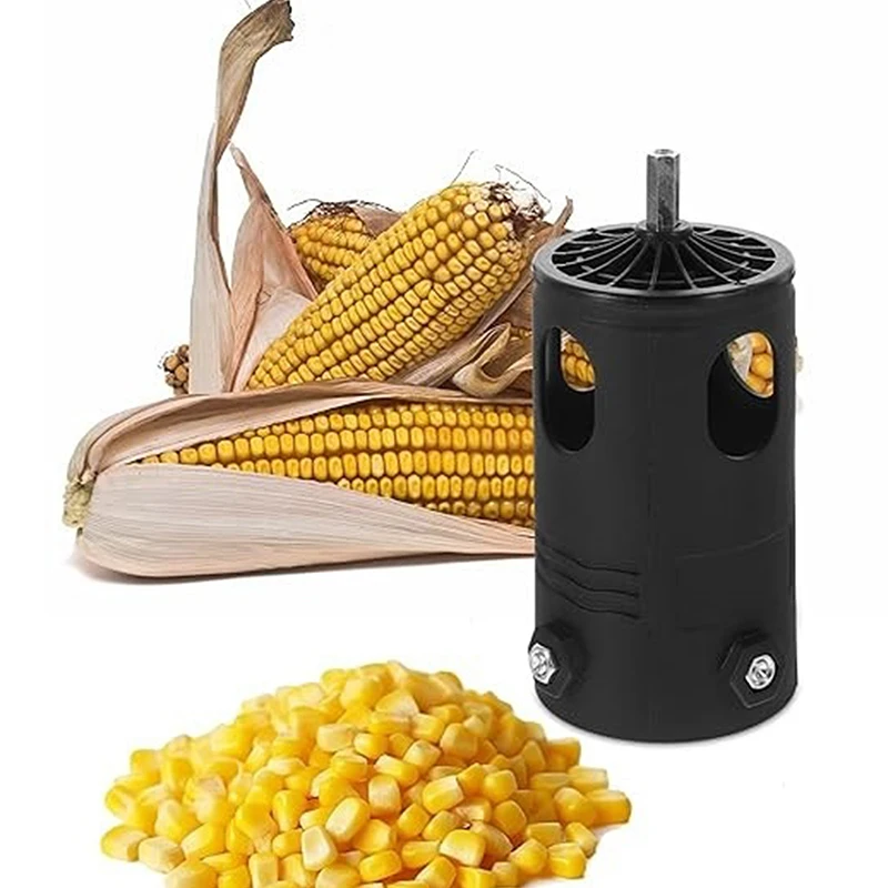 Portable Corn Thresher Accessory Fully Automatic Corn Peeling Machine Head Small Electric Grain Planer Separator